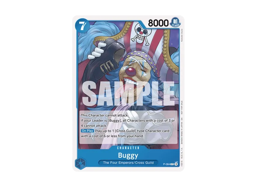 Buggy P [P-084] [EN] (Promotional Card "OP-10 Release Event")