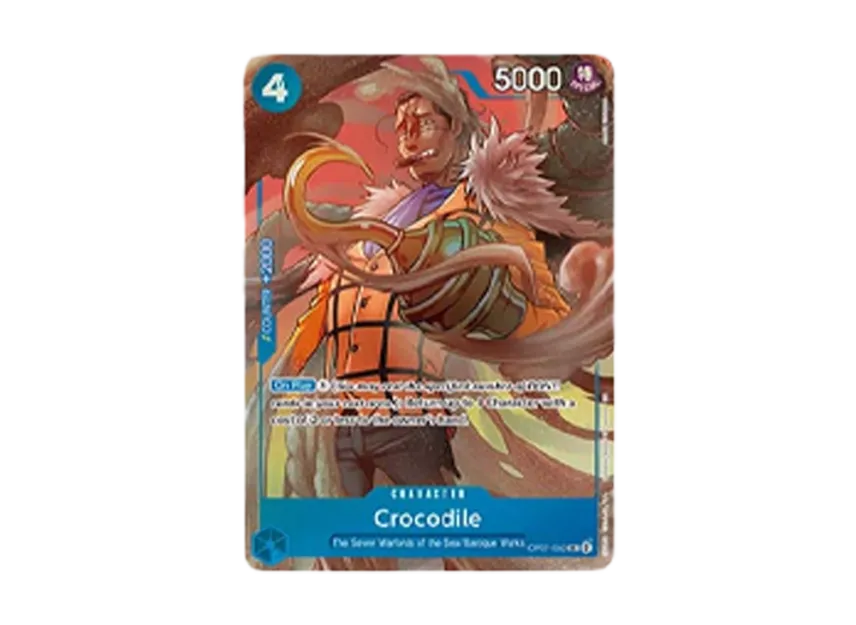 Crocodile UC [OP07-040] [EN] (ONE PIECE Card Game "Seven Warlords of the Sea Binder Set")