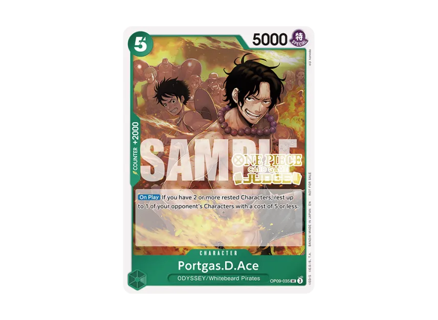 Portgas.D.Ace UC [OP09-035] [EN] (Promotional Card "Judge Pack Vol.6")