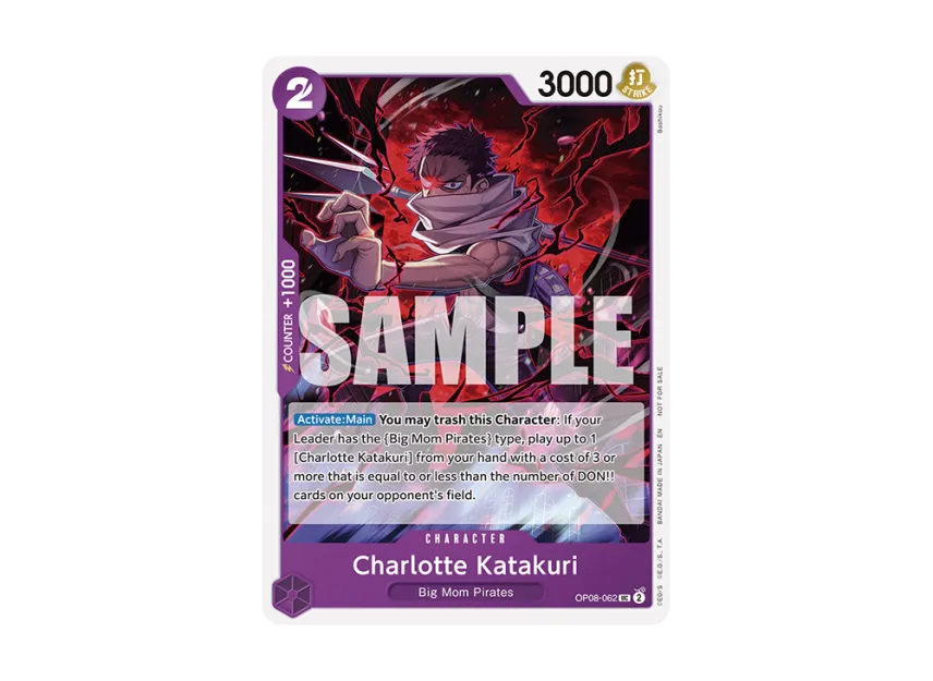 Charlotte Katakuri UC [OP08-062] [EN] (Promotional Card "Tournament Pack 2025 Vol.3")