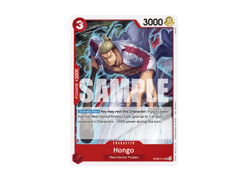 Hongo UC [OP09-011] [EN] (Promotional Card "Tournament Pack 2025 Vol.2")