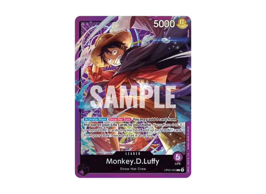 Monkey.D.Luffy L [OP05-060] [EN] (Promotional Card "SOUND LOADER Volume.1")