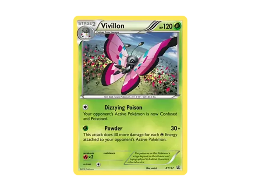 Vivillon P [XY137] (XY "Promotional Card")