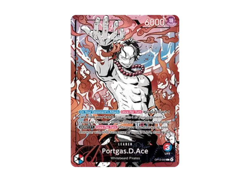 Portgas.D.Ace L [OP13-002] [EN] (ANNIVERSARY SET "English Version 3rd Anniversary Set")