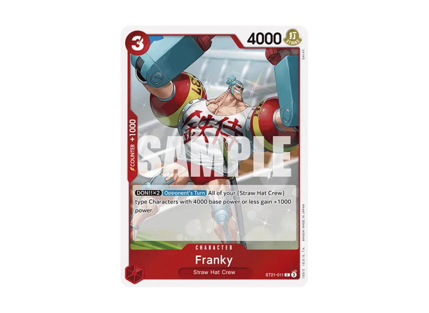 Franky C [ST21-011] [EN] (Starter Deck EX "Gear 5")