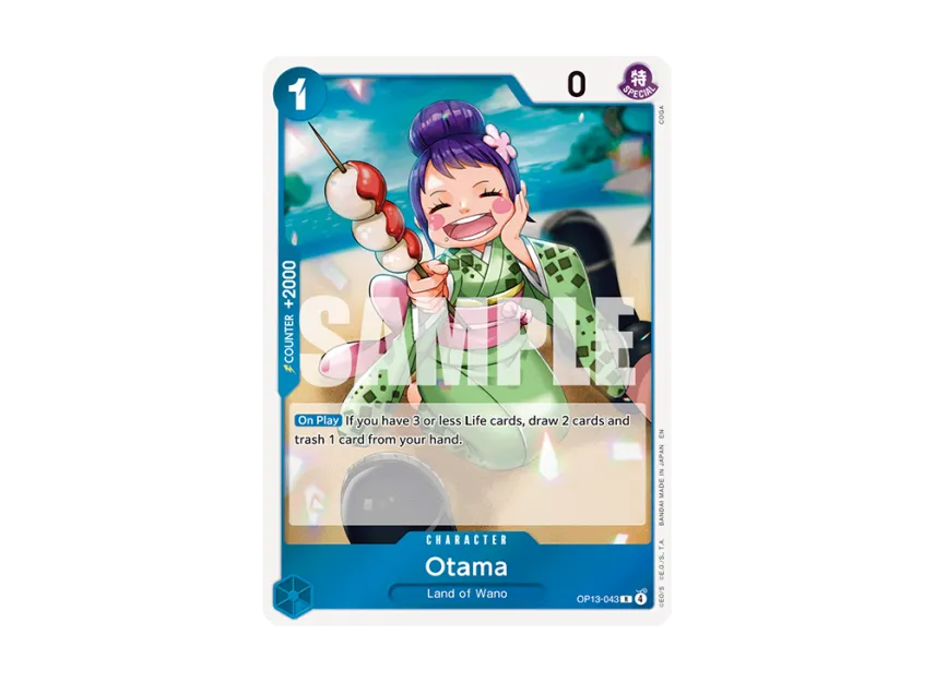 Otama R [OP13-043] [EN] (Booster Pack "CARRYING ON HIS WILL")