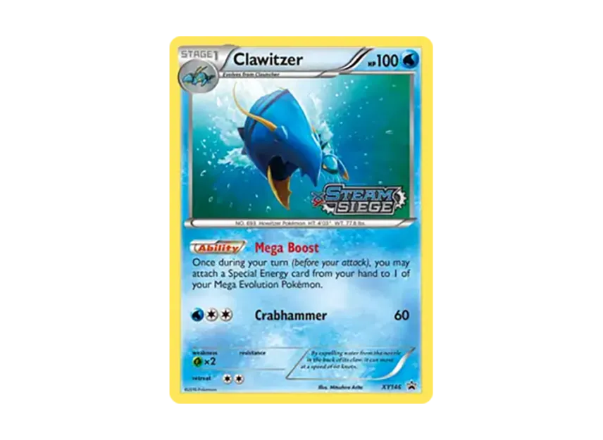 Clawitzer P [XY146] (XY "Promotional Card")
