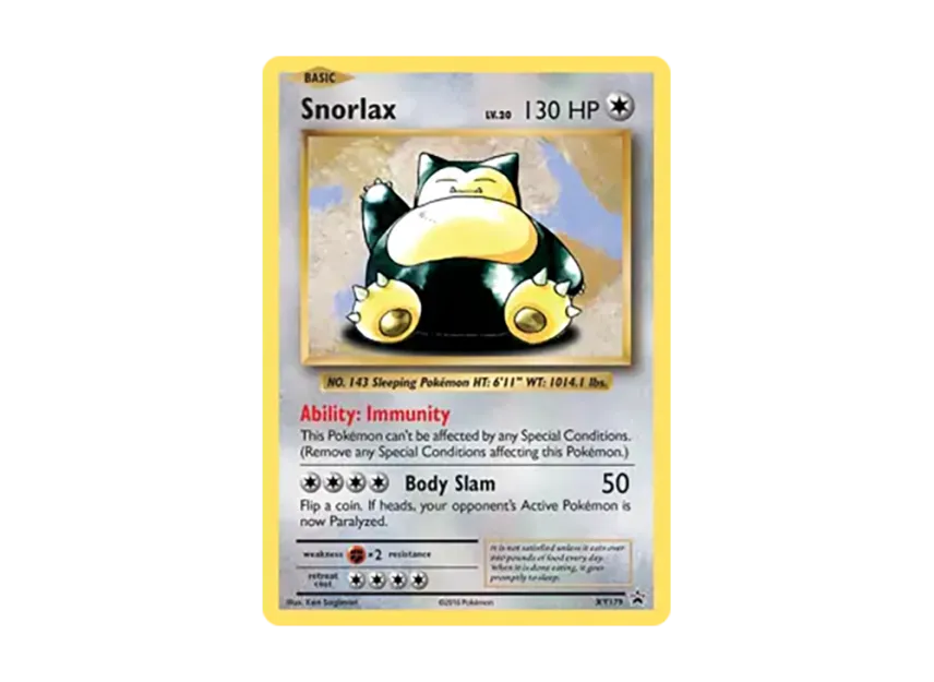 Snorlax P [XY179] (XY "Promotional Card")