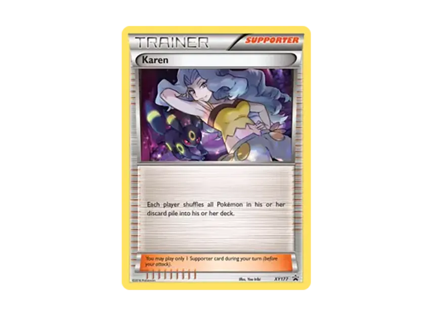Karen P [XY177] (XY "Promotional Card")