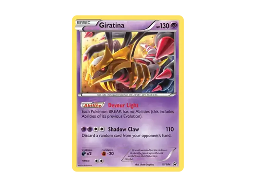 Giratina P [XY184] (XY "Promotional Card")