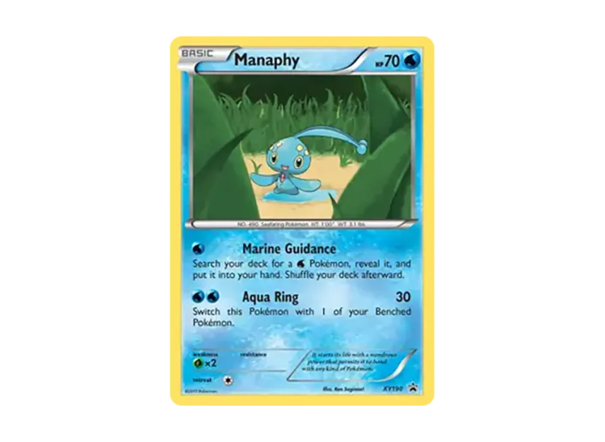 Manaphy P [XY190] (XY "Promotional Card")