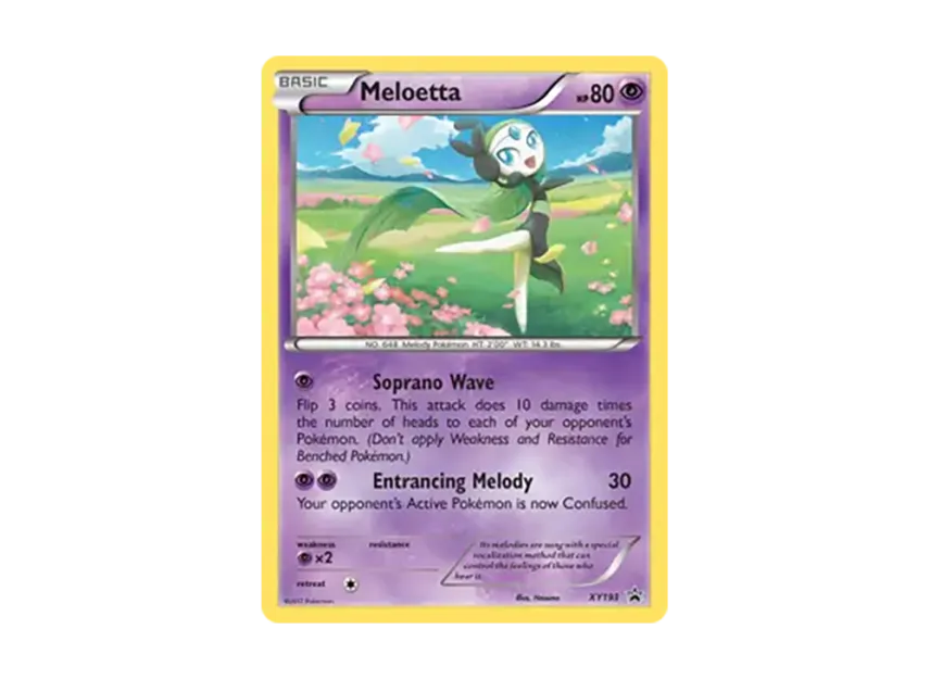 Meloetta P [XY193] (XY "Promotional Card")