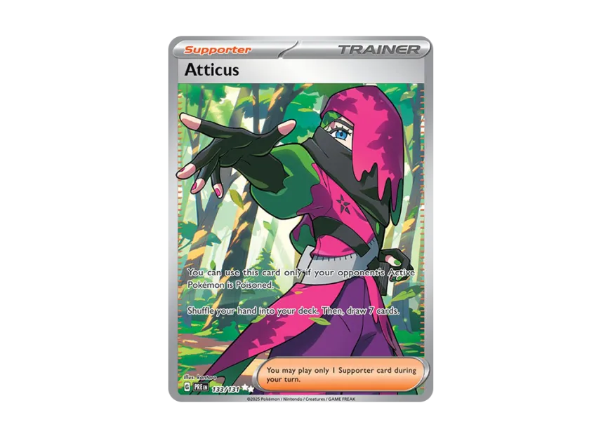 Atticus UR [PRE 133/131] [EN] (Scarlet & Violet "Prismatic Evolutions")