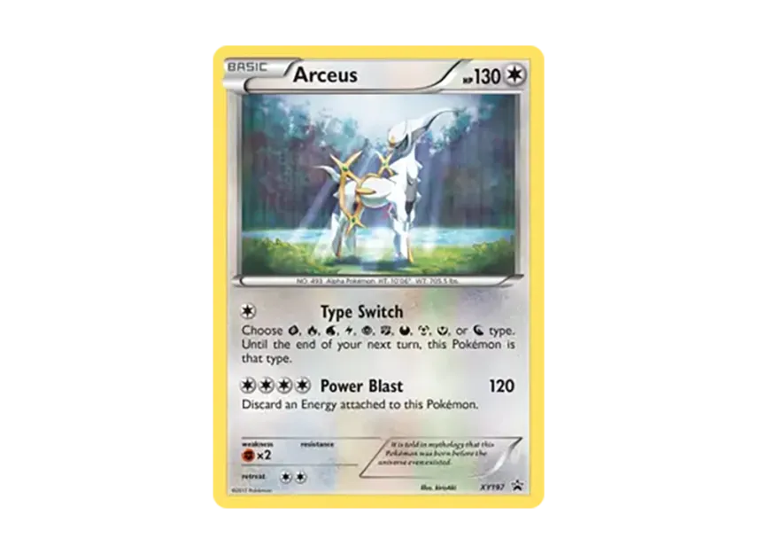 Arceus P [XY197] (XY "Promotional Card")
