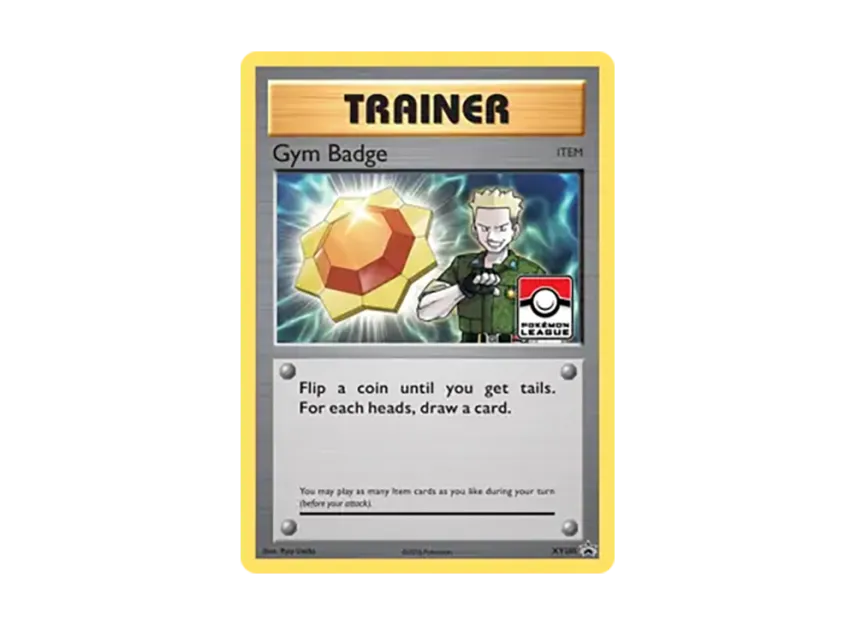 Gym Badge P [XY205] (XY "Promotional Card")