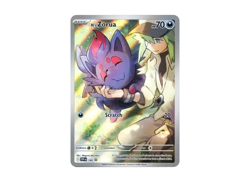 N's Zorua P [SVP 189] [EN] (Elite Trainer Box "Journey Together")