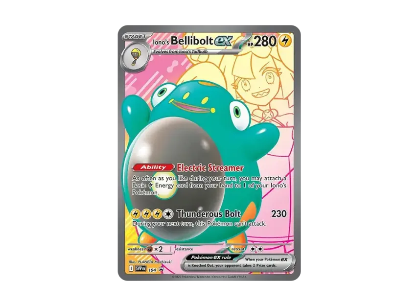Iono's Bellibolt ex P [SVP 194] [EN] (Scarlet & Violet "Promotional Card")