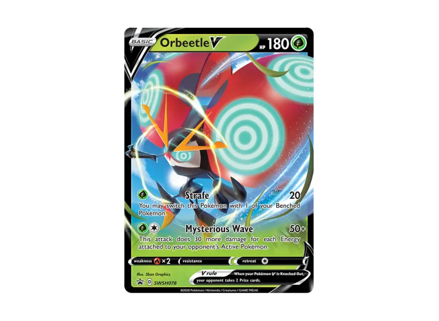Orbeetle V P [SWSH078] (Sword & Shield "Promotional Card")