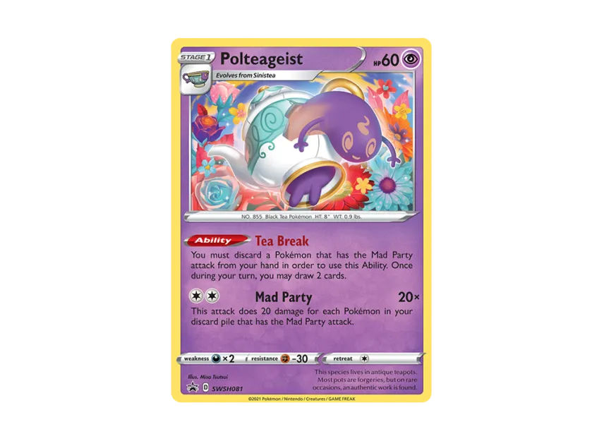 Polteageist P [SWSH081] (Sword & Shield "Promotional Card")