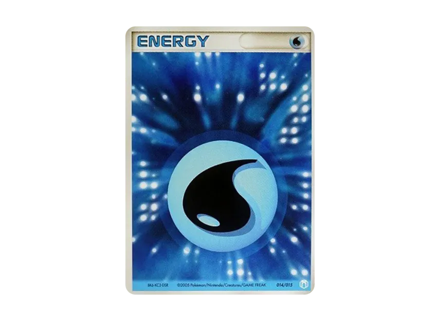 Water Energy [PCG-MR-MEW-LUCARIO-VER-SHIZARIGA-EX-DECK 014/015] (Gift Box "Mew / Lucario ver. Shizariga ex Deck")
