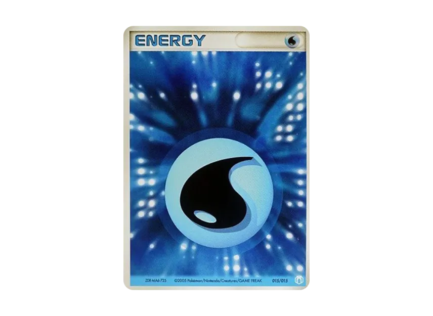 Water Energy [PCG-MR-MEW-LUCARIO-VER-SHIZARIGA-EX-DECK 015/015] (Gift Box "Mew / Lucario ver. Shizariga ex Deck")