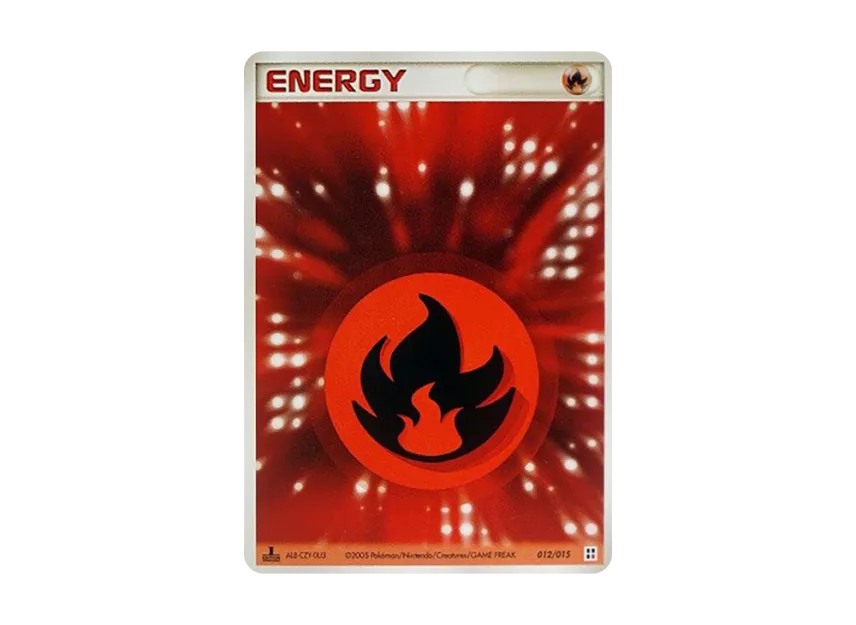 Fire Energy : 1ED [PCG-TYPE-UNIT-FIRE 012/015] (Quick Construction Pack "Type Unit: Fire")