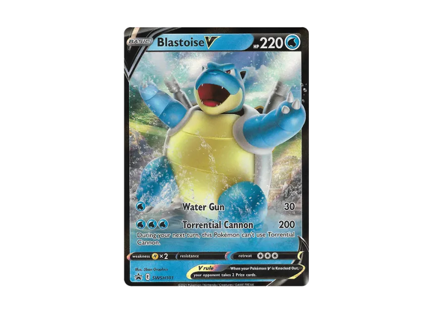 Blastoise V P [SWSH101] (Sword & Shield "Promotional Card")