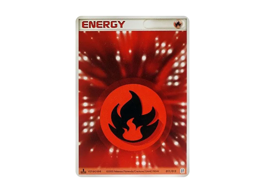 Fire Energy : 1ED [PCG-TYPE-UNIT-FIRE 011/015] (Quick Construction Pack "Type Unit: Fire")
