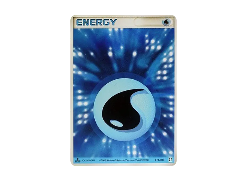 Water Energy : 1ED [PCG-TYPE-UNIT-WATER 011/015] (Quick Construction Pack "Type Unit: Water")