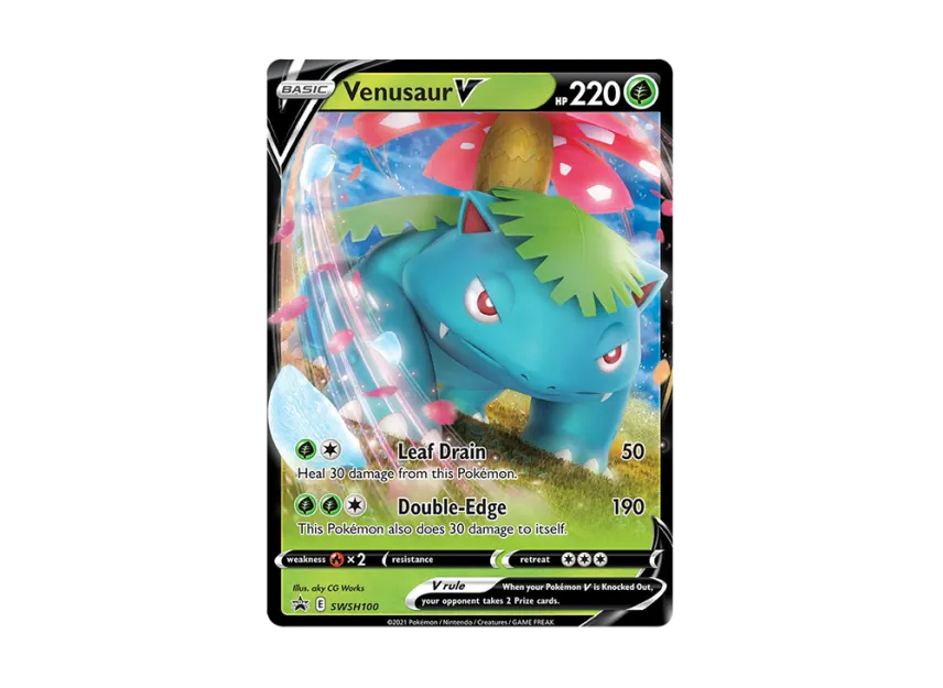 Venusaur V P [SWSH100] (Sword & Shield "Promotional Card")