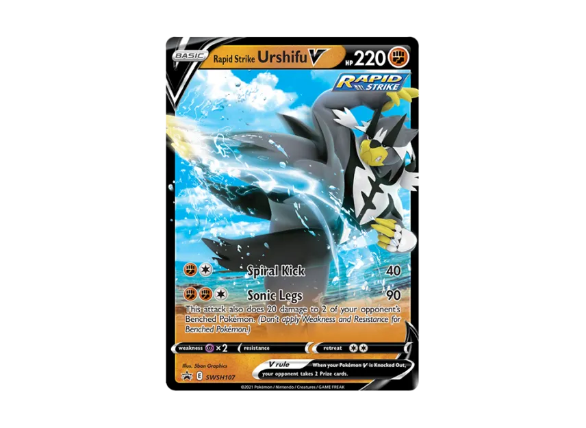 Rapid Strike Urshifu V P [SWSH107] (Sword & Shield "Promotional Card")
