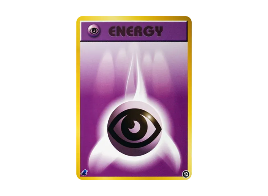 Psychic Energy : Old Back [NEO] (Pokemon Card neo "Intro Pack neo")