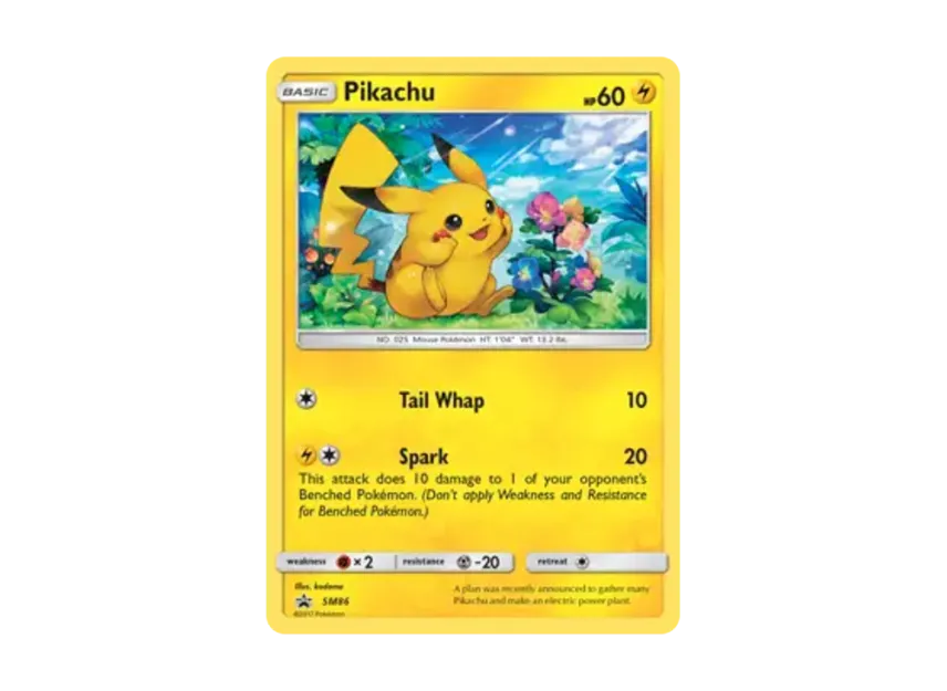 Pikachu P [SM86] (Sun & Moon "Promotional Card")