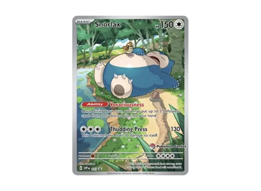 Snorlax P [SVP 051] [EN] (Scarlet & Violet "Pokemon Center Exclusive")