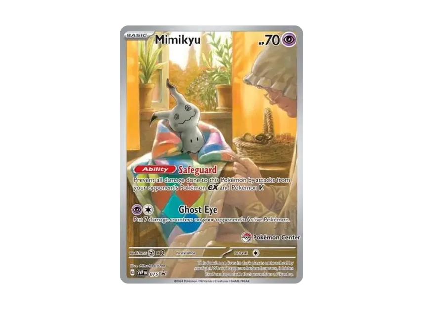 Mimikyu P [SVP 075] [EN] (Scarlet & Violet "Pokemon Center Exclusive")