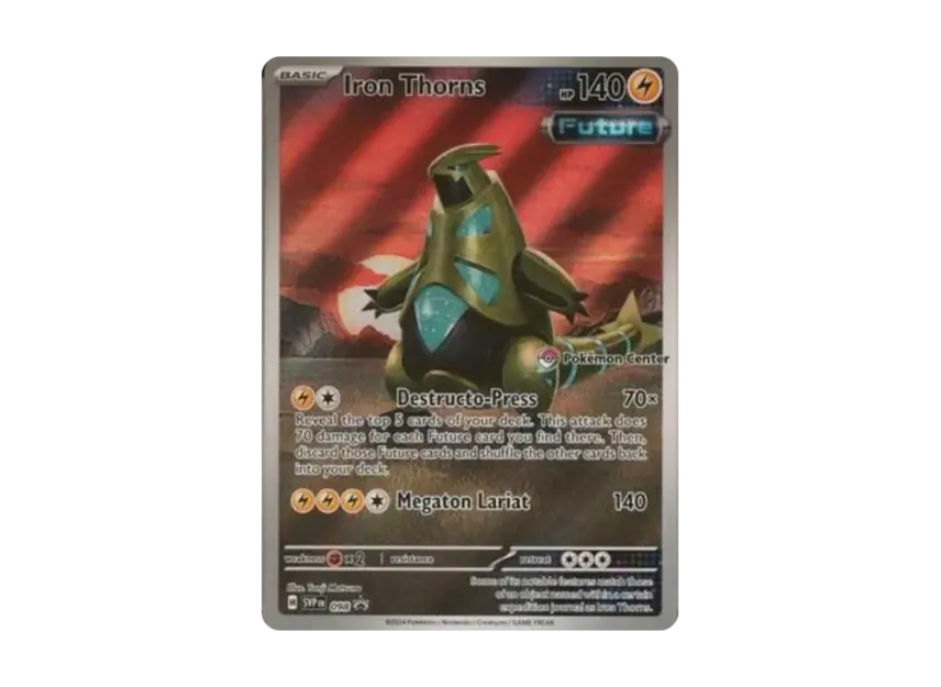 Iron Thorns P [SVP 098] [EN] (Scarlet & Violet "Pokemon Center Exclusive")