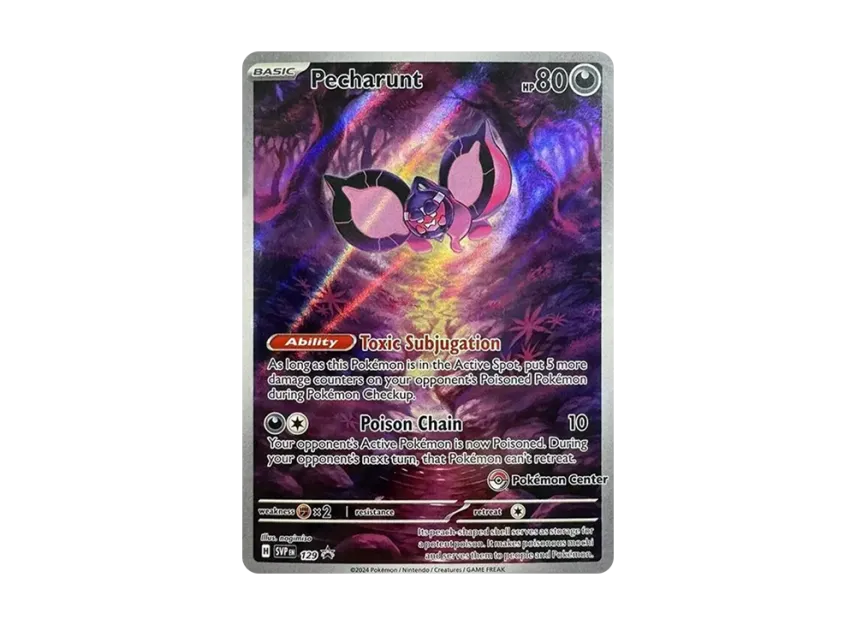 Pecharunt P [SVP 129] [EN] (Scarlet & Violet "Pokemon Center Exclusive")
