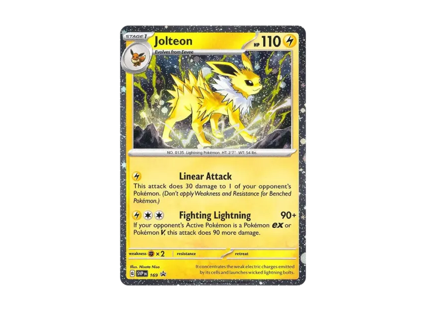 Jolteon P [SVP 169] [EN] (Scarlet & Violet "Promotional Card")