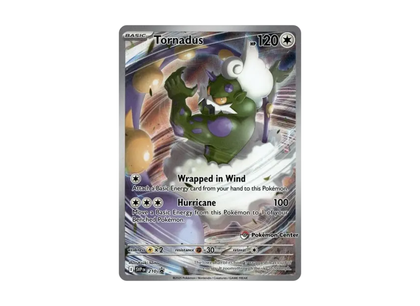 Tornadus P [SVP 210] [EN] (Scarlet & Violet "Pokemon Center Exclusive")