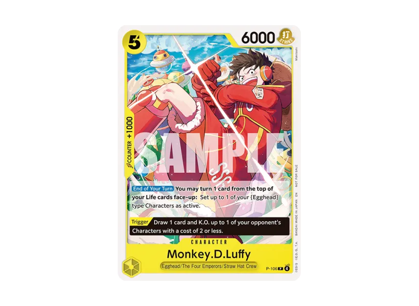 Monkey.D.Luffy P [P-106] [EN] (Promotional Card "Promotion Card Set 2025 Vol.2")