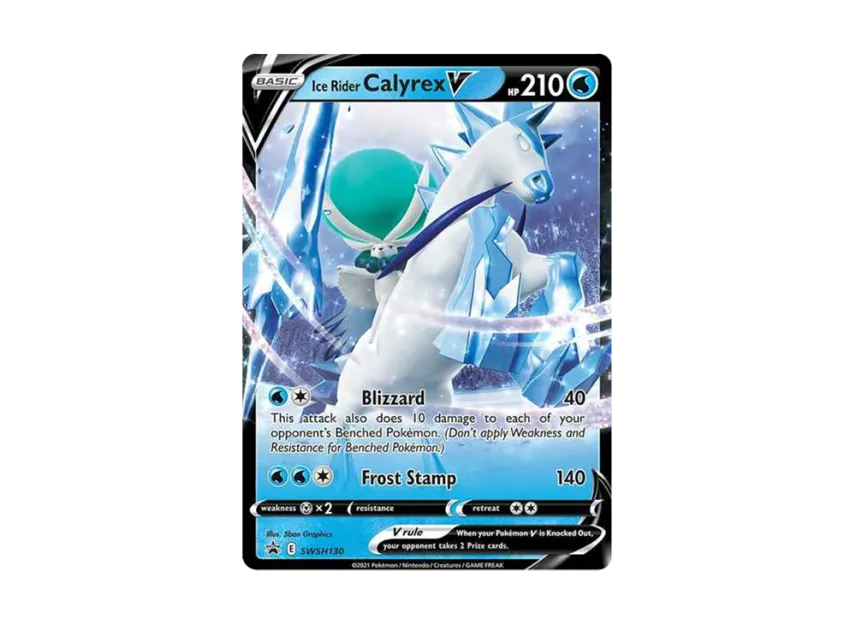 Ice Rider Calyrex V P [SWSH130] (Sword & Shield "Promotional Card")
