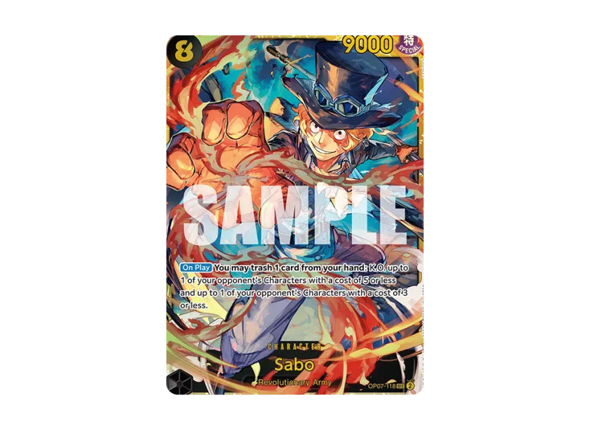 Sabo SEC [OP07-118] [EN] (Booster Pack "500 Years In The Future")