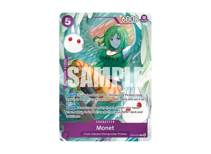 Monet R [OP14-074] [EN] (Promotional Card "THE AZURE SEA’S SEVEN Dash Pack")
