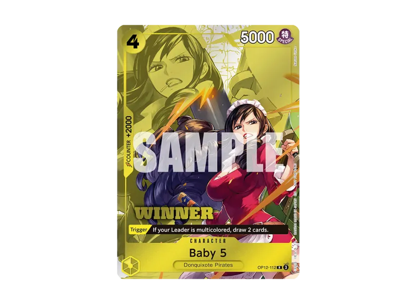 Baby 5 R [OP12-112] [EN] (Promotional Card "Winner Pack 2026 Vol. 1")