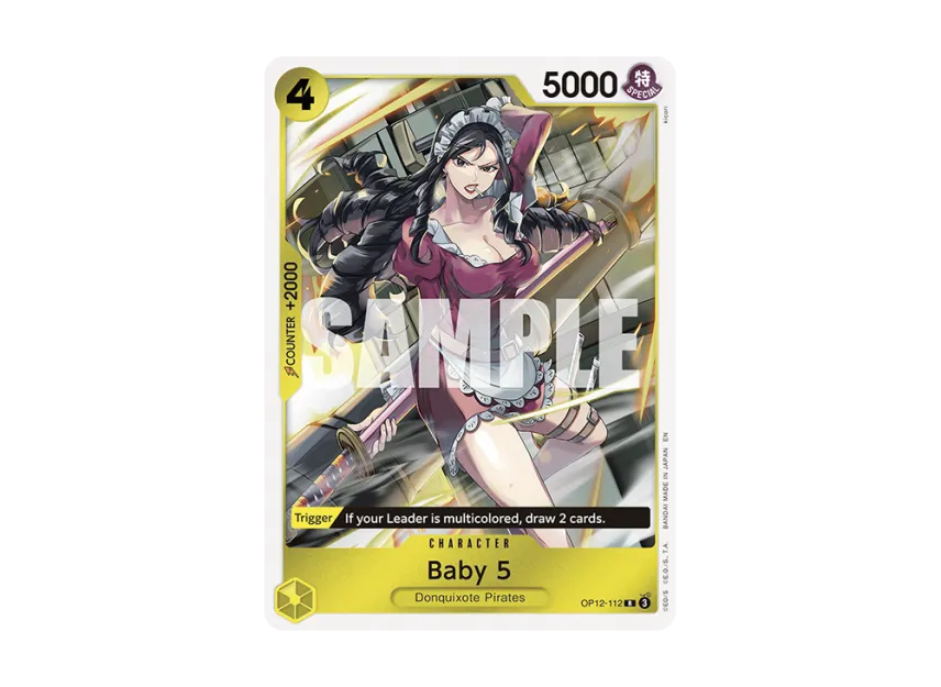 Baby 5 R [OP12-112] [EN] (Booster Pack "LEGACY OF THE MASTER")