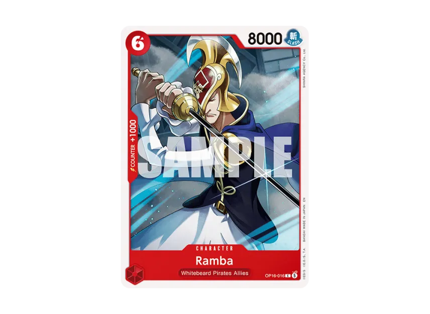 Ramba C [OP16-016] [EN] (Booster Pack "THE TIME OF BATTLE")