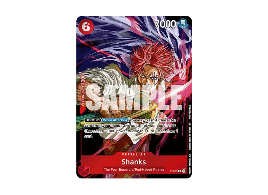 Shanks P [P-083] [EN] (Promotional Card "Event Pack Vol.6")