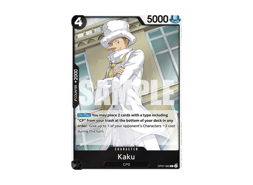 Kaku R [OP07-080] [EN] (Booster Pack "500 Years In The Future")