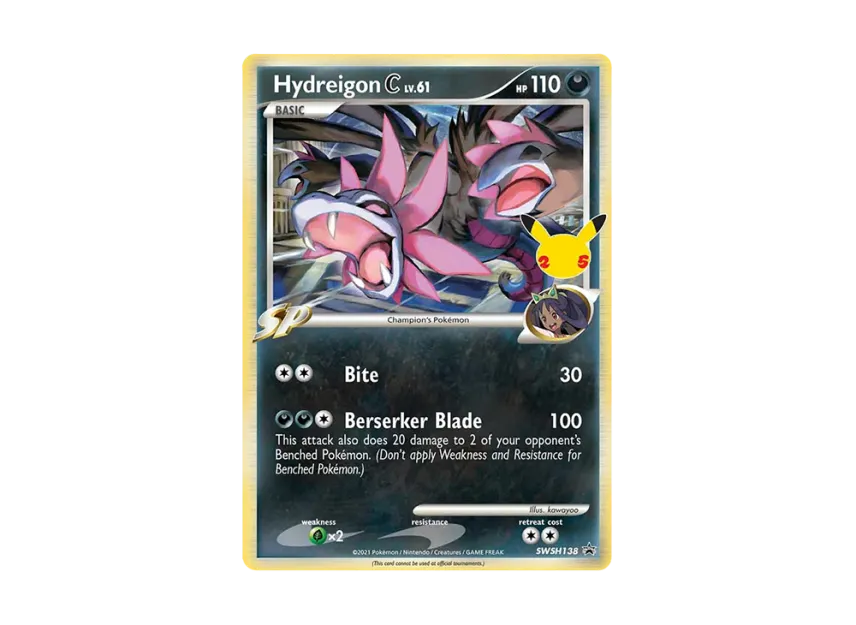 Hydreigon C lv.61 P [SWSH138] (Sword & Shield "Promotional Card")