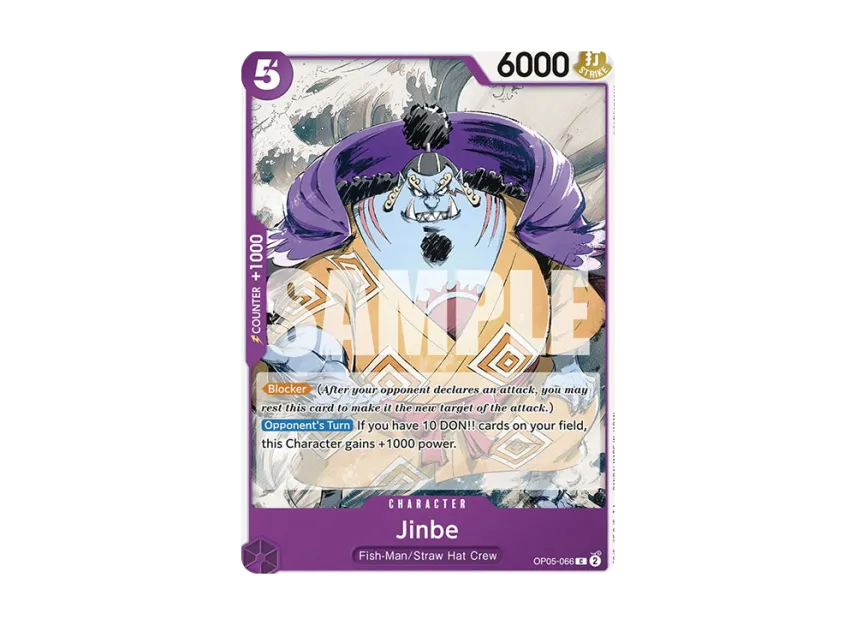 Jinbe C [OP05-066] [EN] (Start Deck "PURPLE Monkey.D.Luffy")